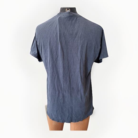 Black Kat Kustoms Social Distortion Mike Ness T-Shirt L DISTRESSED Custom Rare - Picture 4 of 11